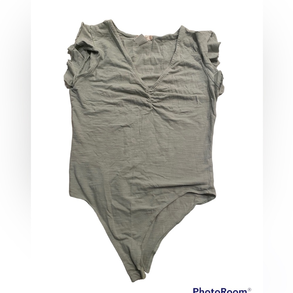 Altar’d State Flutter Sleeve Bodysuit